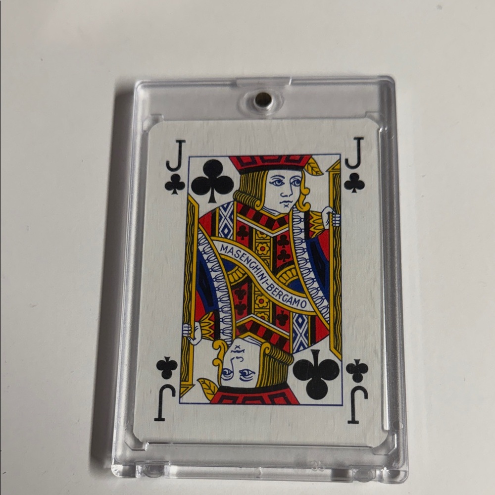 Gucci Playing Card Holder with Multicolor Design